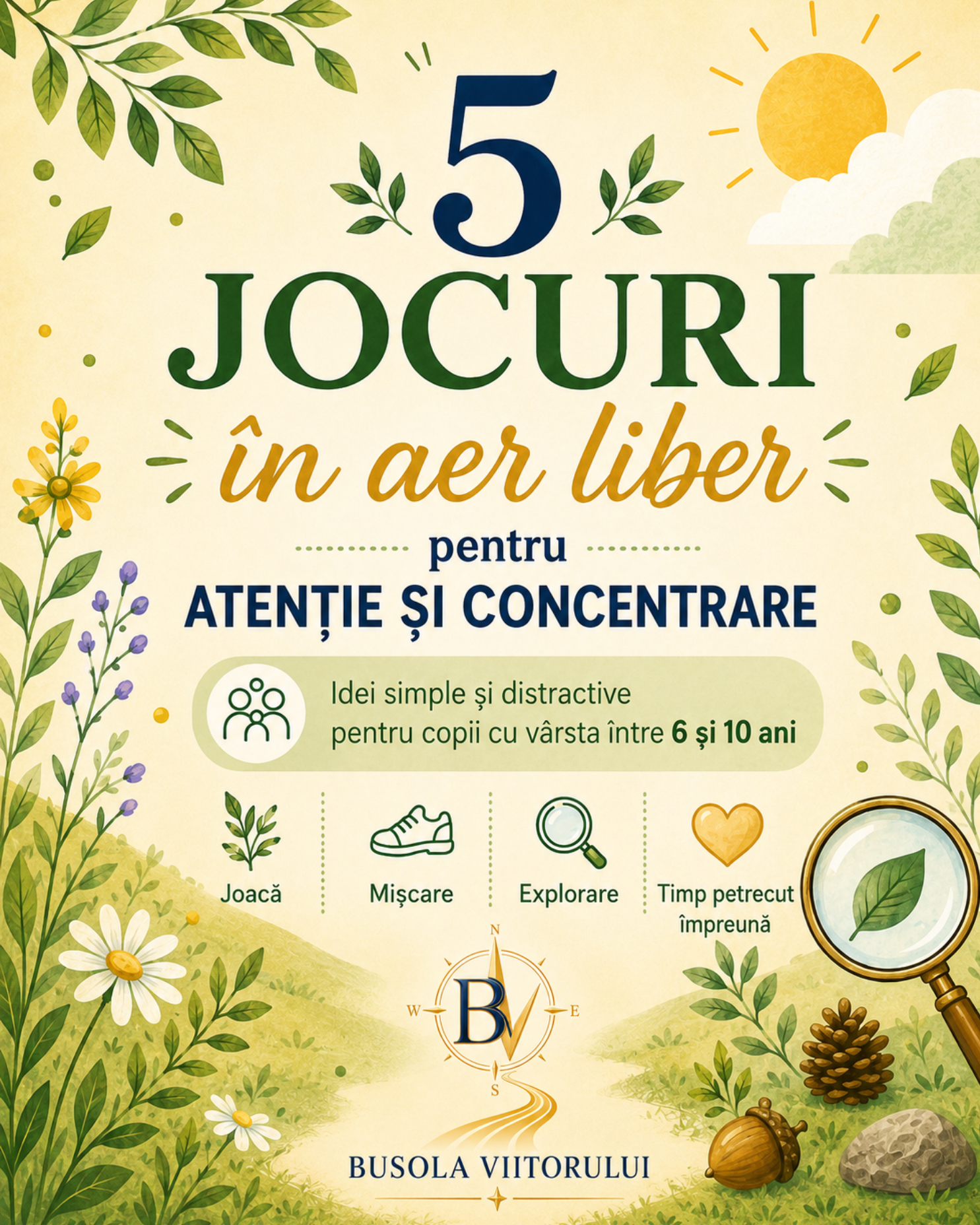 Jocuri în natură 1 — activitate 1