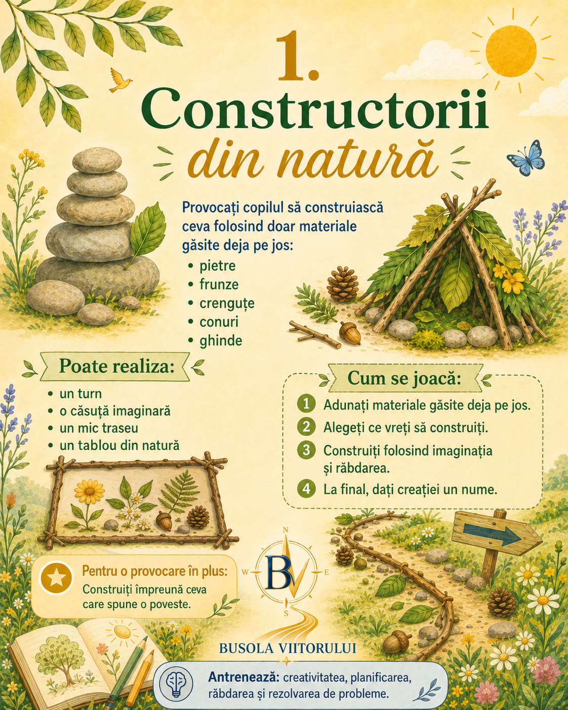 Jocuri în natură 2 — activitate 1