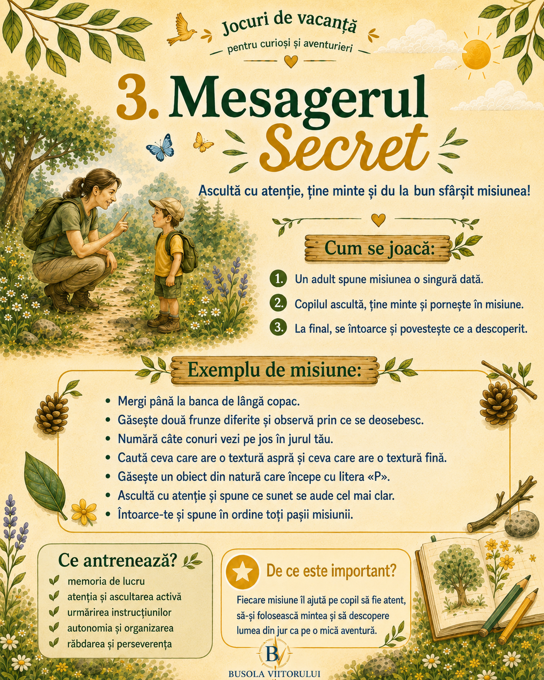 Jocuri în natură 2 — activitate 3