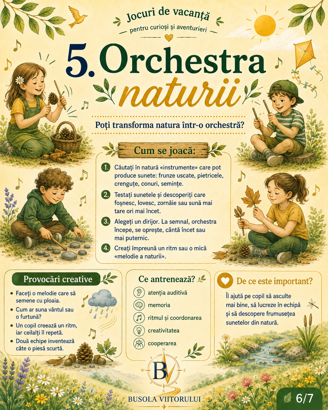 Jocuri în natură 2 — activitate 5
